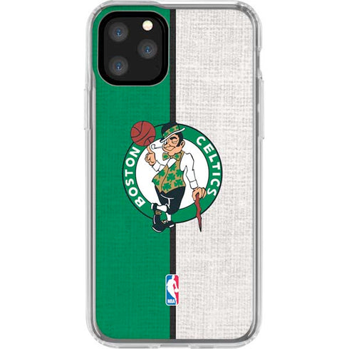 NBA Boston Celtics Canvas iPhone 11 Pro Clear Case