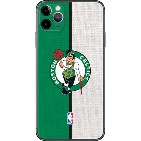 NBA Boston Celtics Canvas iPhone 11 Pro Max Skin