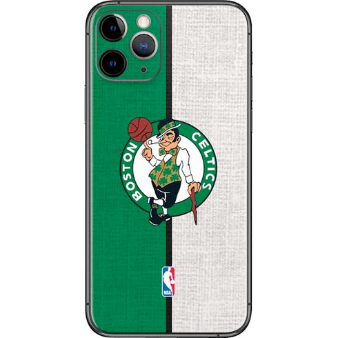 NBA Boston Celtics Canvas iPhone 11 Pro Skin