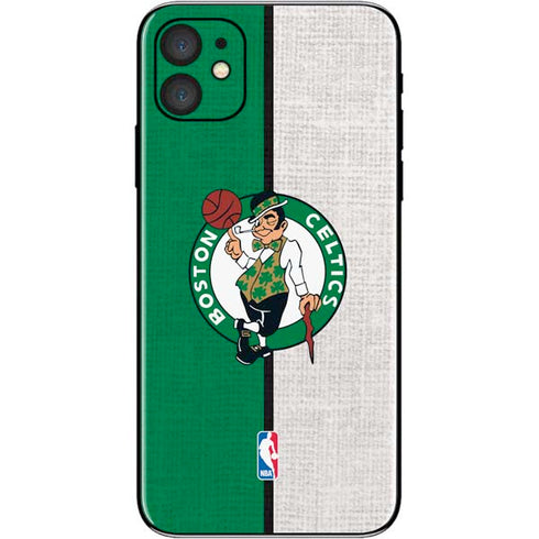 NBA Boston Celtics Canvas iPhone 11 Skin