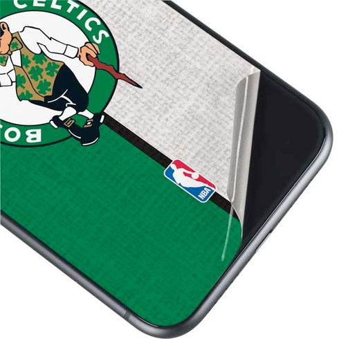 NBA Boston Celtics Canvas iPhone 11 Skin