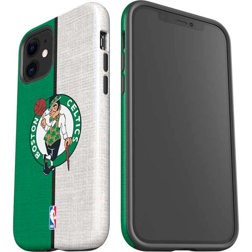 NBA Boston Celtics Canvas iPhone 12 Impact Case