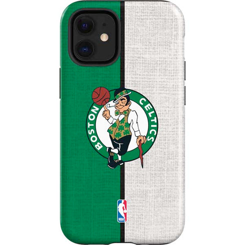NBA Boston Celtics Canvas iPhone 12 Mini Impact Case