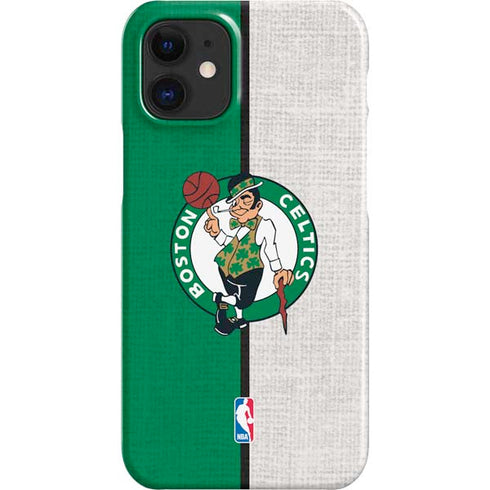 NBA Boston Celtics Canvas iPhone 12 Mini Lite Case
