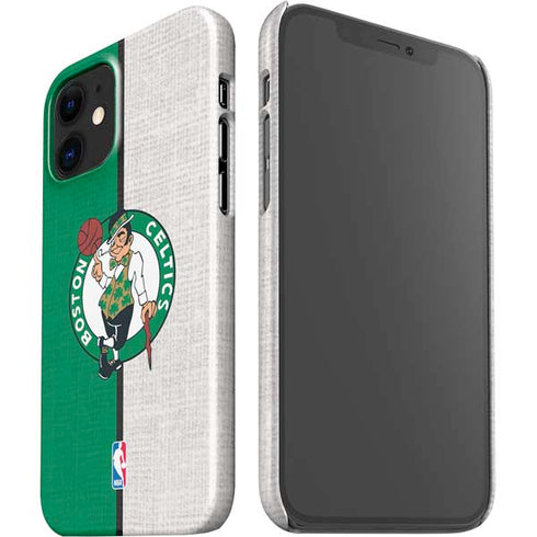 NBA Boston Celtics Canvas iPhone 12 Mini Lite Case