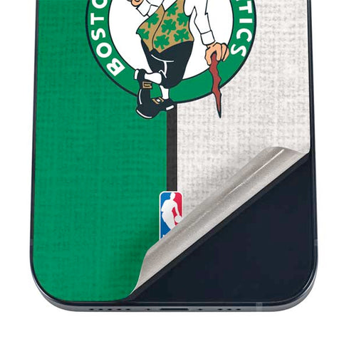 NBA Boston Celtics Canvas iPhone 12 Mini Skin