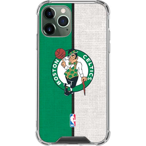 NBA Boston Celtics Canvas iPhone 12 Pro Clear Case