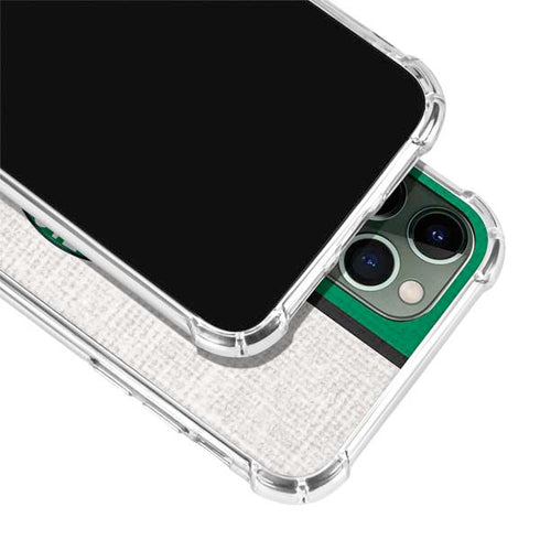 NBA Boston Celtics Canvas iPhone 12 Pro Clear Case