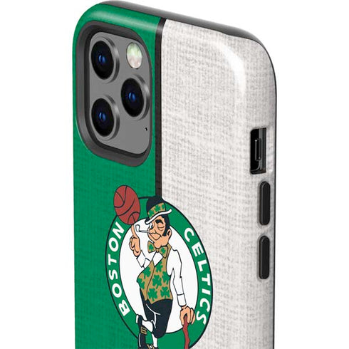 NBA Boston Celtics Canvas iPhone 12 Pro Impact Case
