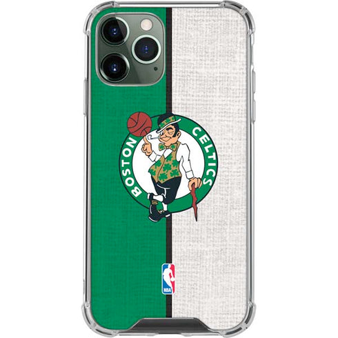 NBA Boston Celtics Canvas iPhone 12 Pro Max Clear Case