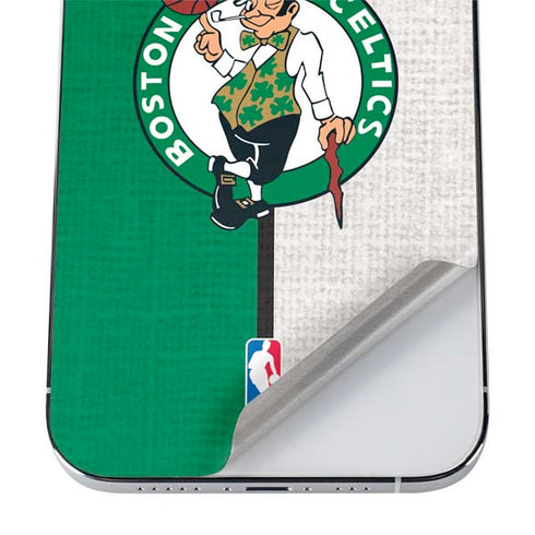 NBA Boston Celtics Canvas iPhone 12 Pro Skin