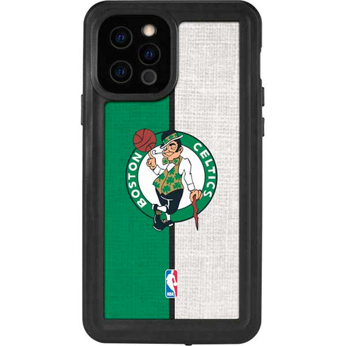 NBA Boston Celtics Canvas iPhone 12 Pro Waterproof Case