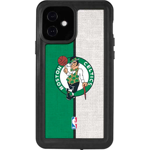 NBA Boston Celtics Canvas iPhone 12 Waterproof Case