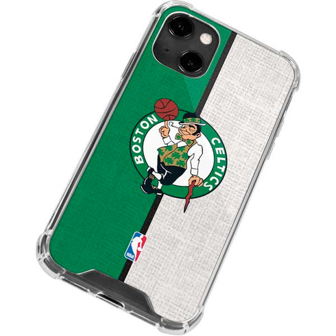 NBA Boston Celtics Canvas iPhone 13 Clear Case
