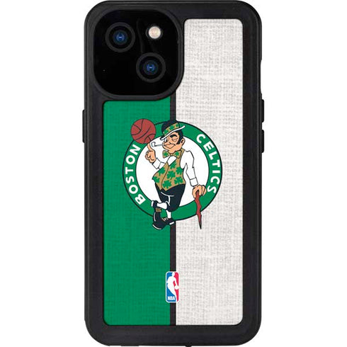 NBA Boston Celtics Canvas iPhone 13 Mini Waterproof Case