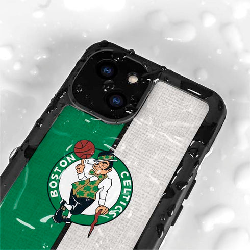 NBA Boston Celtics Canvas iPhone 13 Mini Waterproof Case