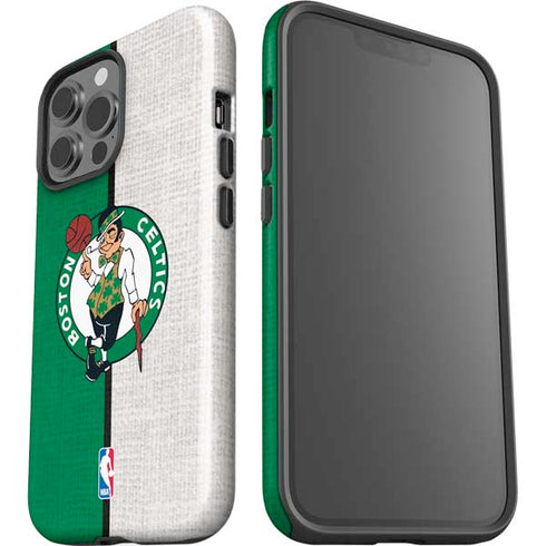 NBA Boston Celtics Canvas iPhone 13 Pro Max Impact Case
