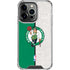 NBA Boston Celtics Canvas iPhone 14 Pro Clear Case