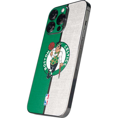 NBA Boston Celtics Canvas iPhone 14 Pro Max Skin