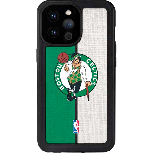 NBA Boston Celtics Canvas iPhone 14 Pro Max Waterproof Case