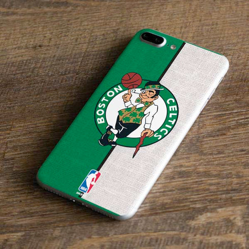 NBA Boston Celtics Canvas iPhone 8 Plus Skin