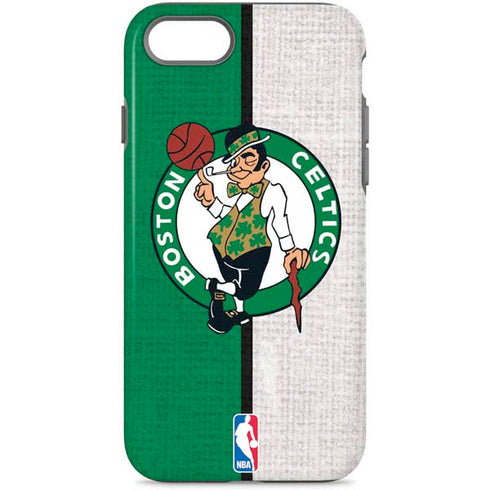 NBA Boston Celtics Canvas iPhone 8 Pro Case