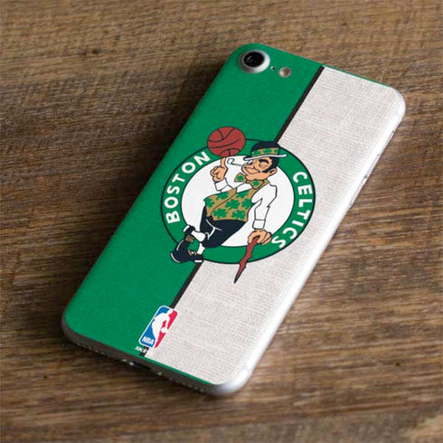 NBA Boston Celtics Canvas iPhone 8 Skin