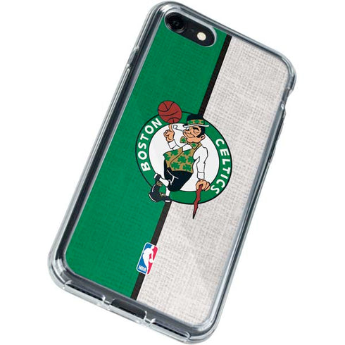 NBA Boston Celtics Canvas iPhone SE (2nd & 3rd Gen) Clear Case