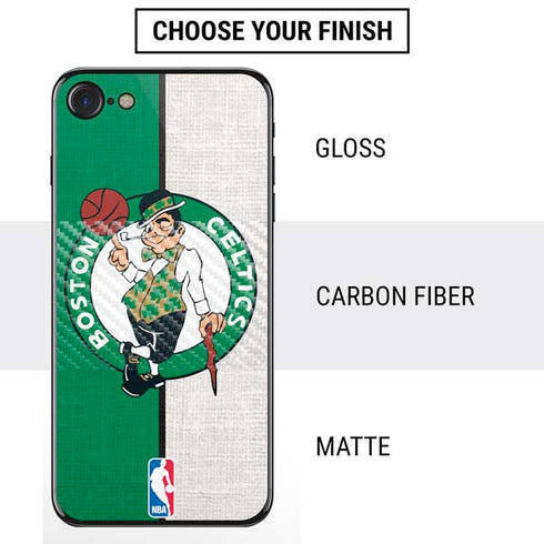 NBA Boston Celtics Canvas iPhone SE (2nd & 3rd Gen) Skin