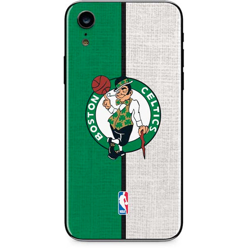 NBA Boston Celtics Canvas iPhone XR Skin