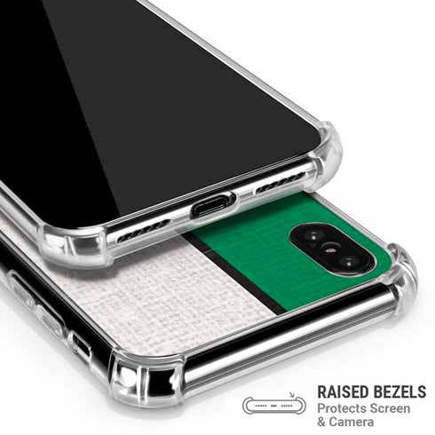 NBA Boston Celtics Canvas iPhone XS Max Clear Case