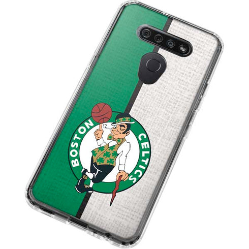 NBA Boston Celtics Canvas LG K51/Q51 Clear Case