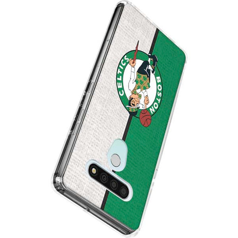NBA Boston Celtics Canvas LG Stylo 6 Clear Case