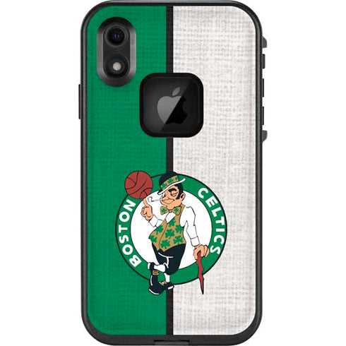 NBA Boston Celtics Canvas LifeProof Fre iPhone Skin