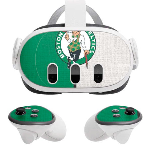 NBA Boston Celtics Canvas Meta Quest 3 Skin