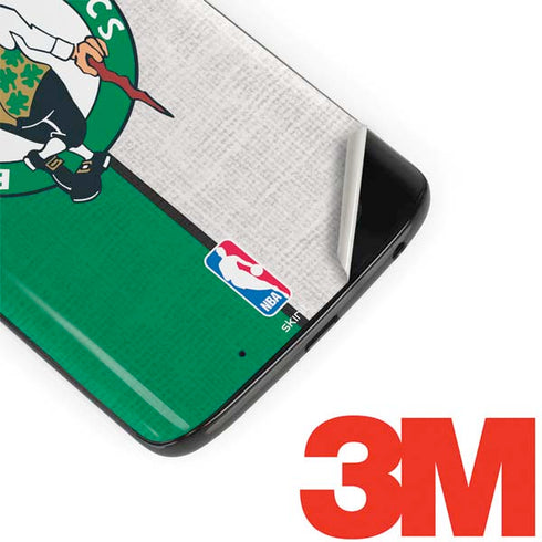 NBA Boston Celtics Canvas Moto G6 Skin
