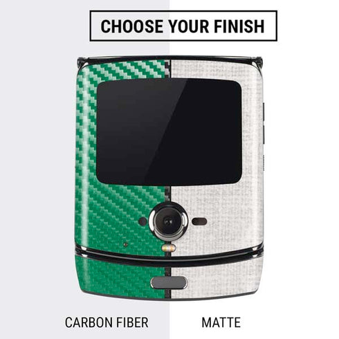 NBA Boston Celtics Canvas Motorola RAZR Skin