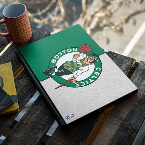 NBA Boston Celtics Canvas MSI GS65 Stealth Laptop Skin