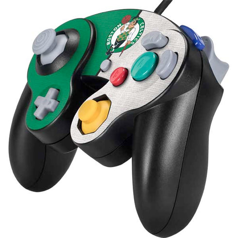 NBA Boston Celtics Canvas Nintendo GameCube Controller Skin