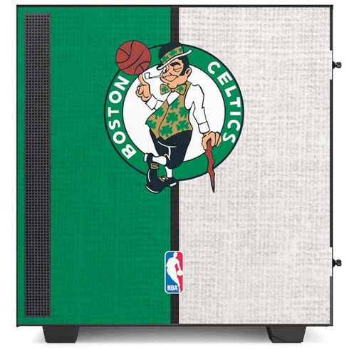 NBA Boston Celtics Canvas NZXT H510 Compact ATX Mid-Tower Case Skin