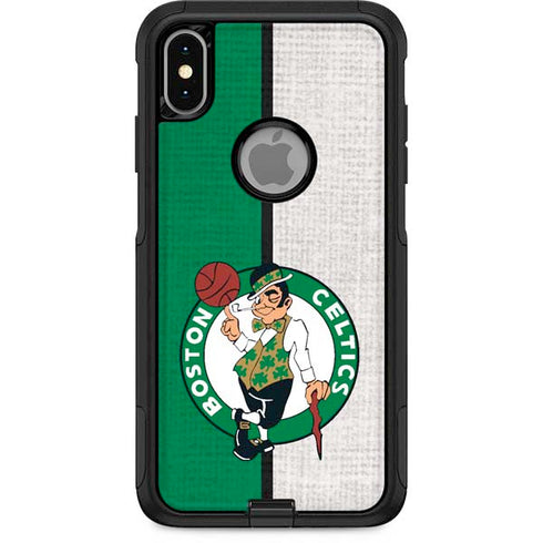 NBA Boston Celtics Canvas Otterbox Commuter iPhone Skin