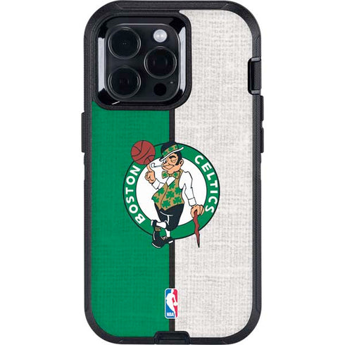 NBA Boston Celtics Canvas Otterbox Defender iPhone Skin