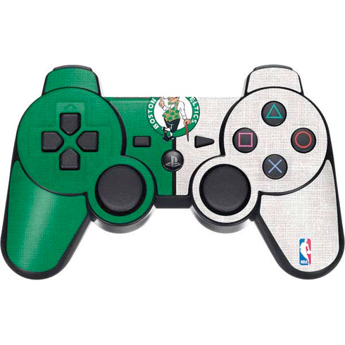 NBA Boston Celtics Canvas PS3 Dual Shock wireless controller Skin