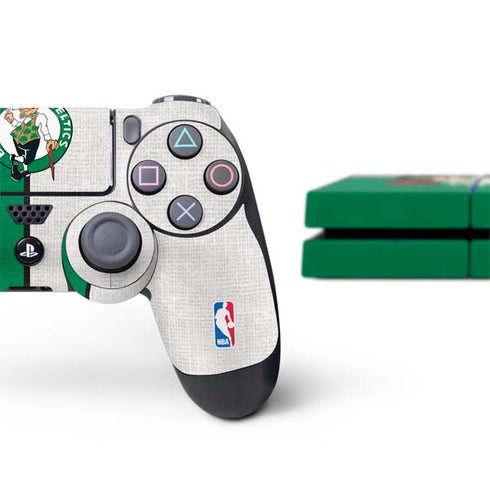 NBA Boston Celtics Canvas PS4 Console and Controller Bundle Skin