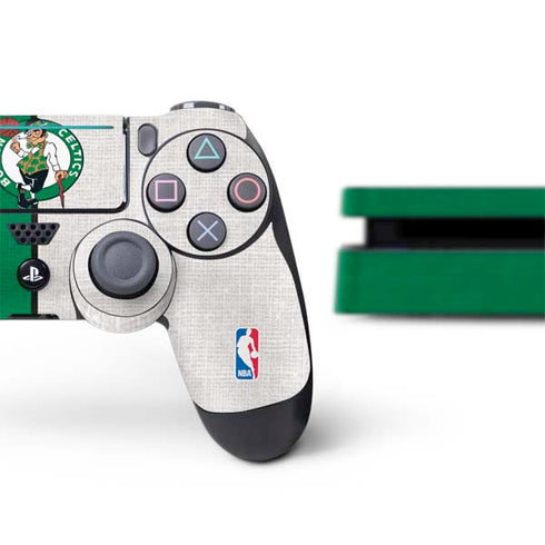NBA Boston Celtics Canvas PS4 Slim Bundle Skin