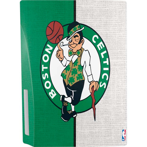 NBA Boston Celtics Canvas PS5 Console Skin