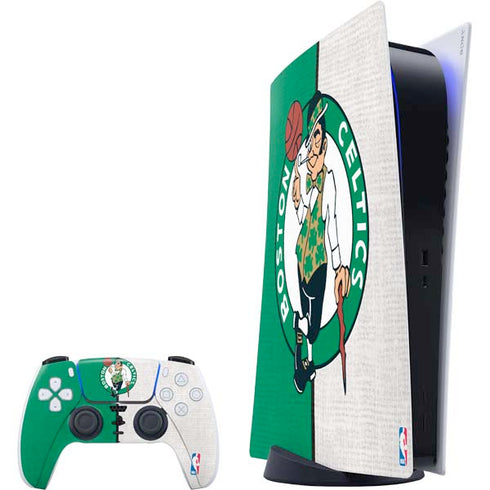 NBA Boston Celtics Canvas PS5 Digital Edition Bundle Skin