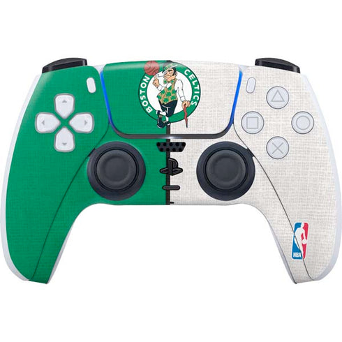 NBA Boston Celtics Canvas PS5 Controller Skin
