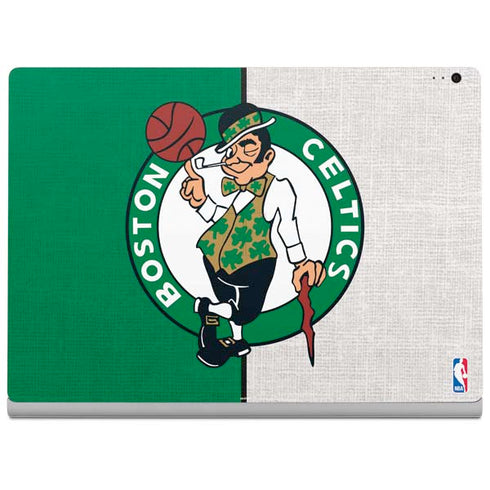 NBA Boston Celtics Canvas Surface Book 2 15in Skin