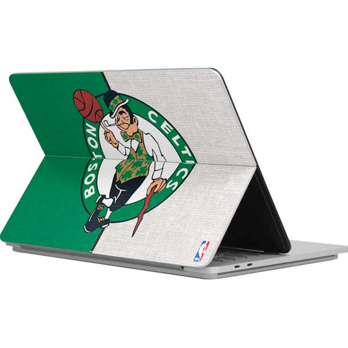 NBA Boston Celtics Canvas Surface Laptop Studio Skin